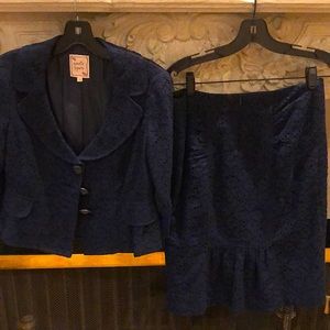 Women’s Nanette Lepore navy dress suit size 2